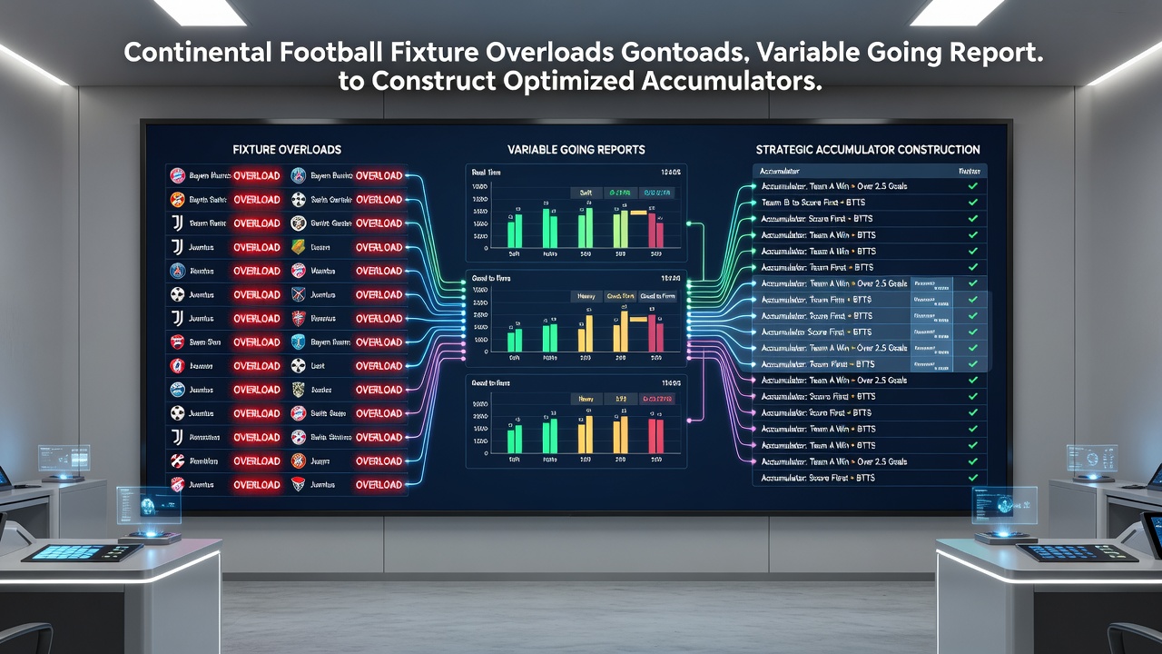 Diagram showing European football fixture schedules overlapping with horse racing track condition reports