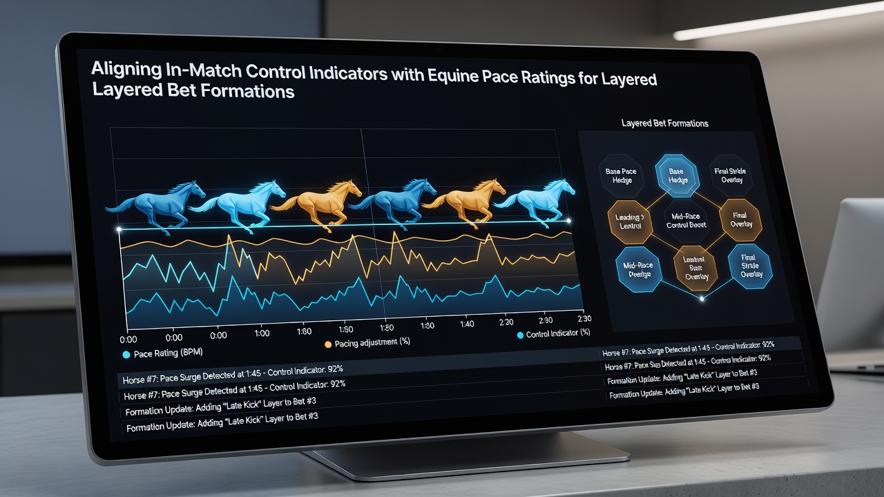 Example of layered bet formation dashboard displaying pace and control alignments