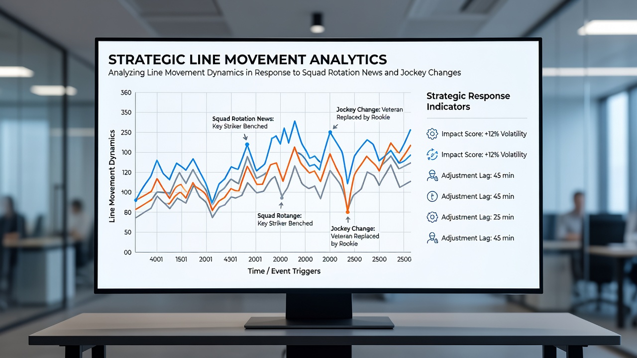 Infographic illustrating timing of bet placements following personnel change announcements