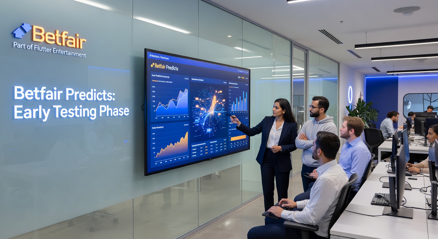 UK Gambling Commission logo alongside Betfair Predicts market screenshot
