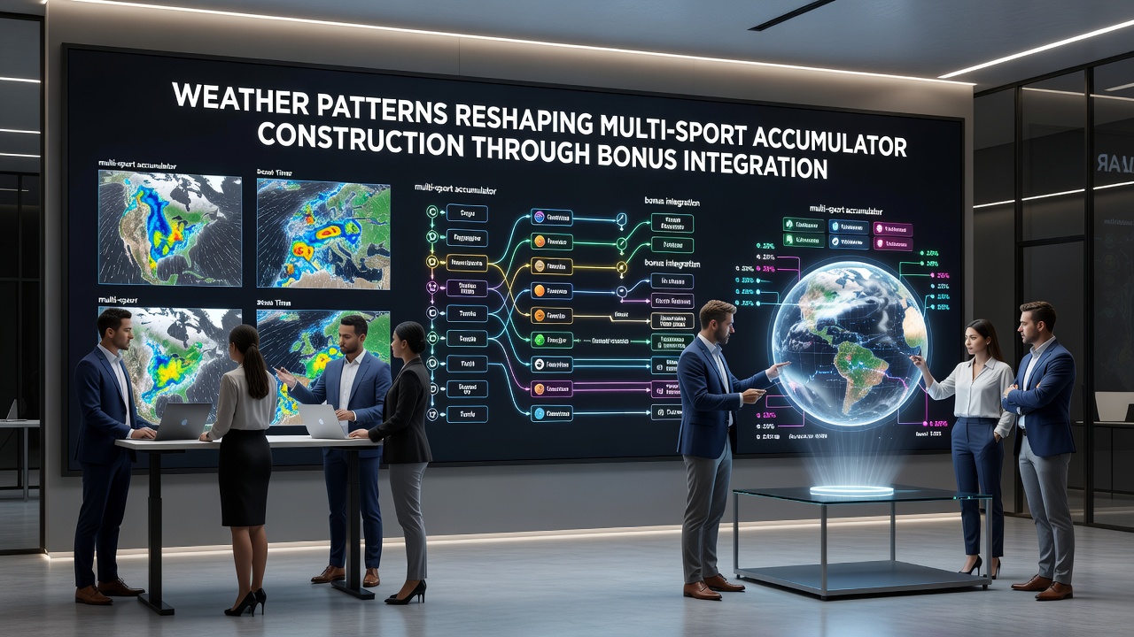 Integration of weather data and bonus offers in accumulator planning